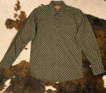 Load image into Gallery viewer, Cinch Men&#39;s Olive Green Modern Fit Long Sleeve Western Shirt
